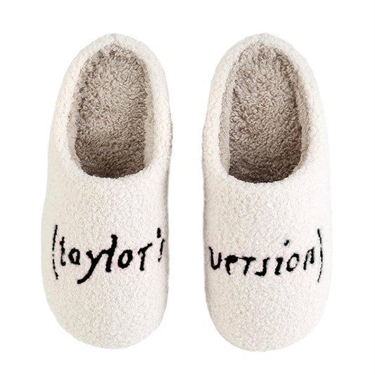 Taylor's Version Cozy Slippers