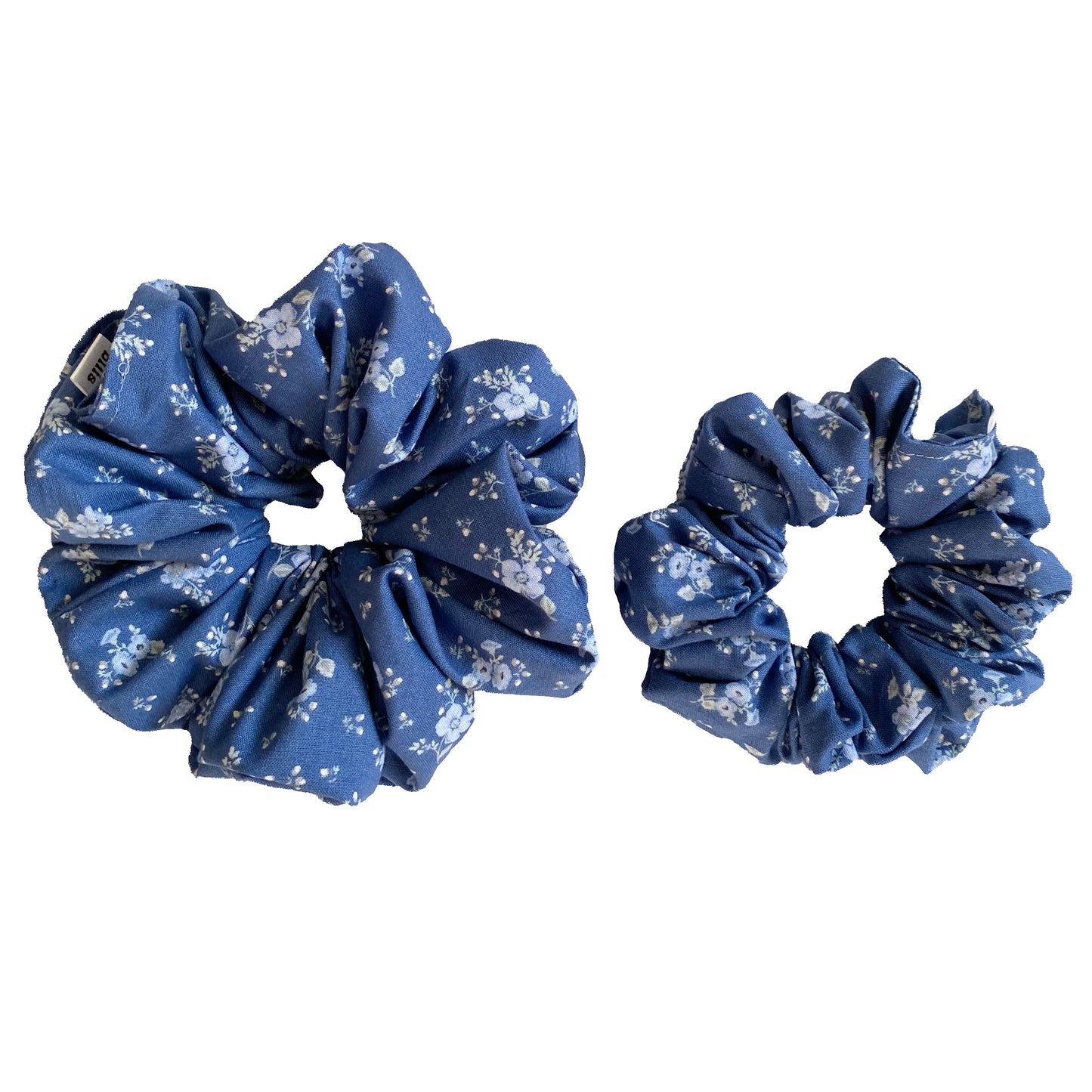 Winter Floral Scrunchies