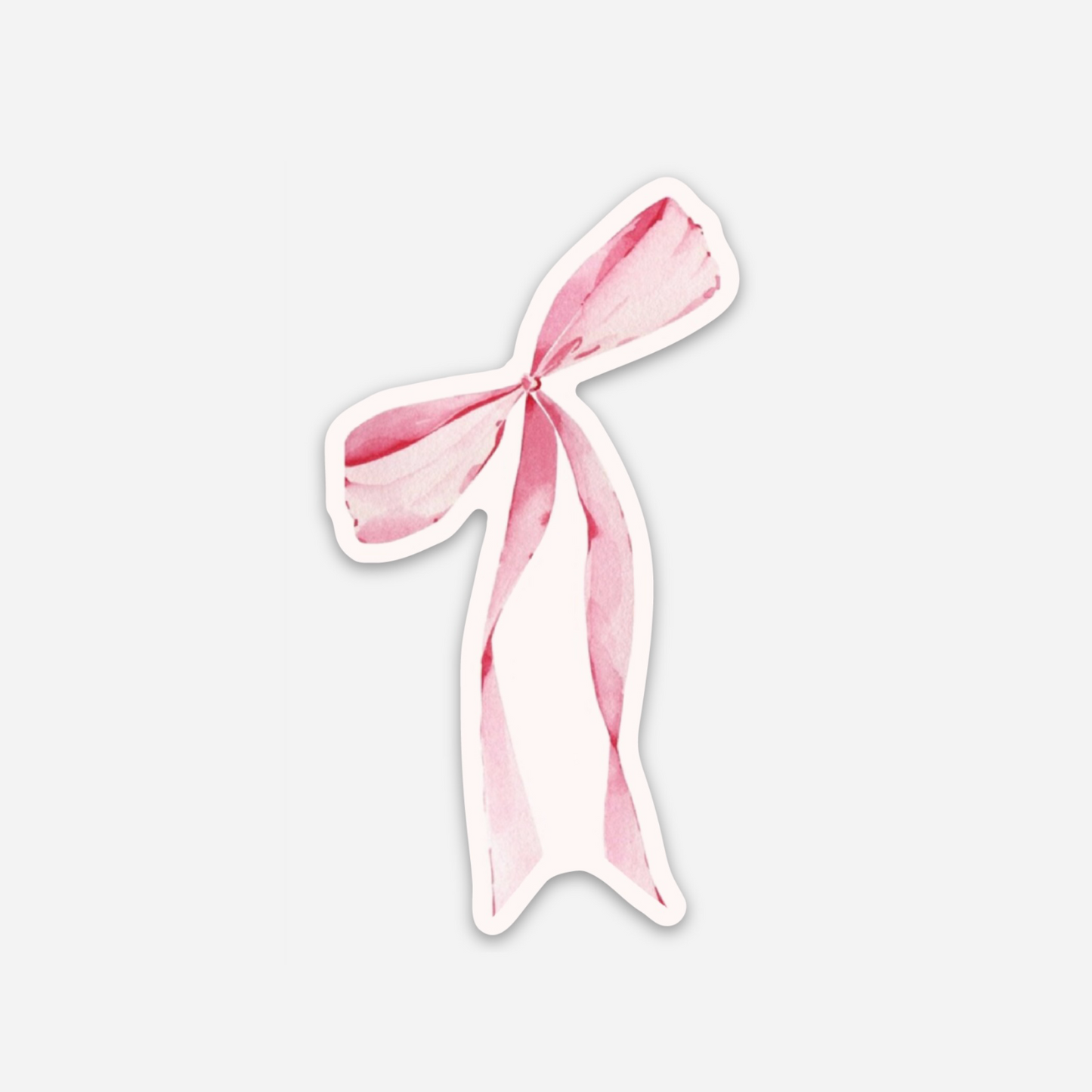 Coquette Pink Bow Sticker