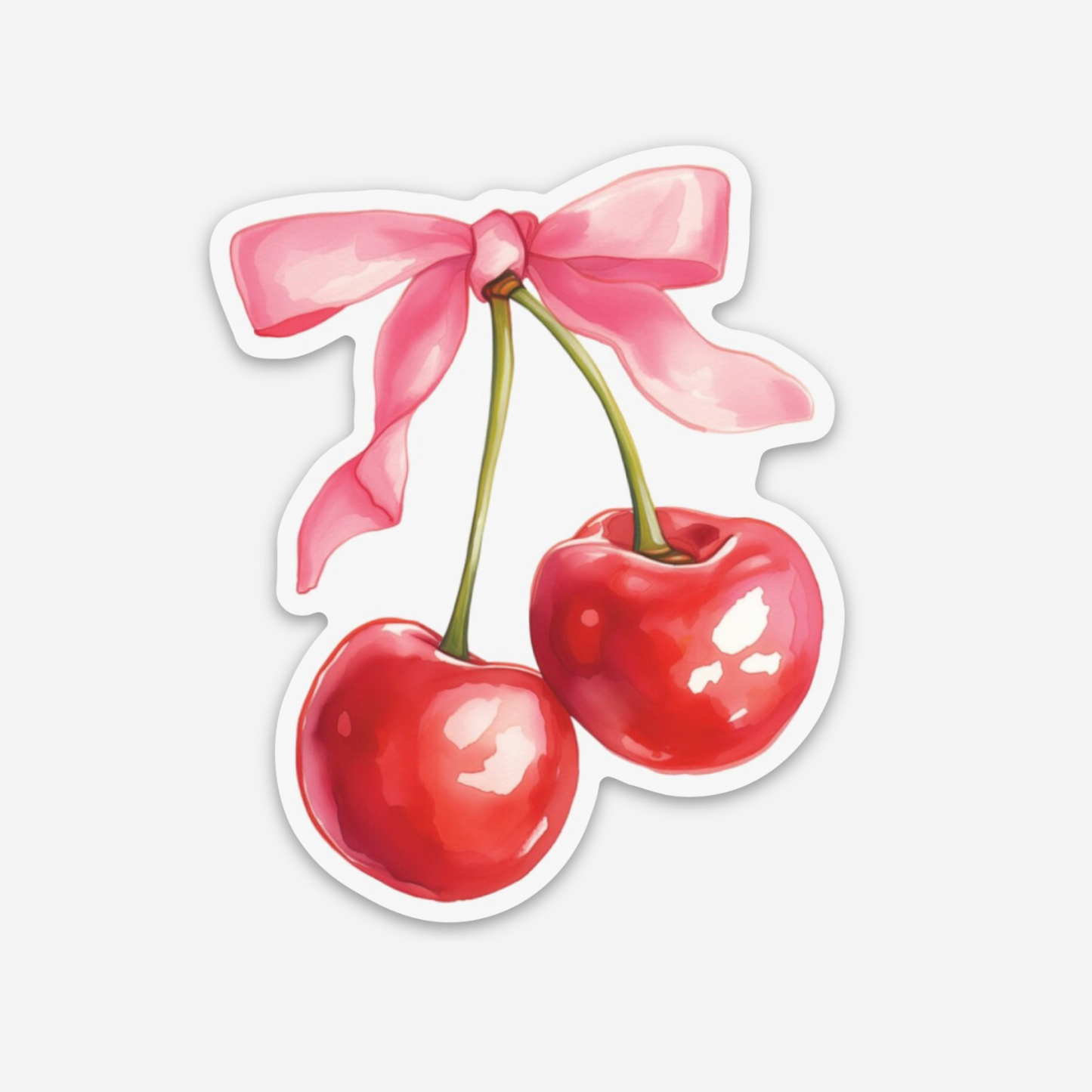 Coquette Cherries Sticker