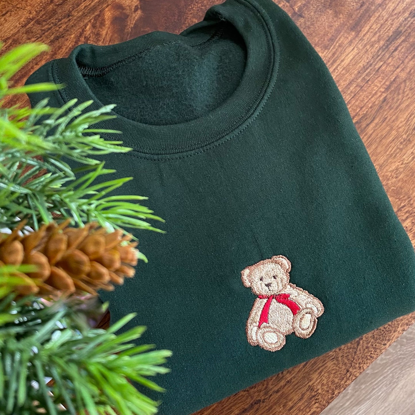 Holiday Teddy Bear Crewneck Sweatshirt