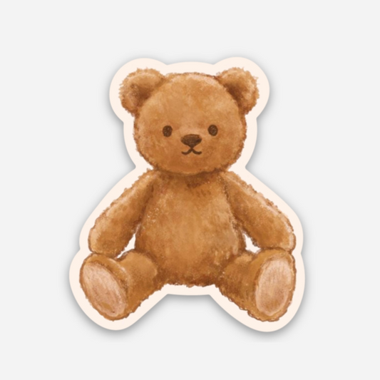 Teddy Bear Sticker *2 Sizes