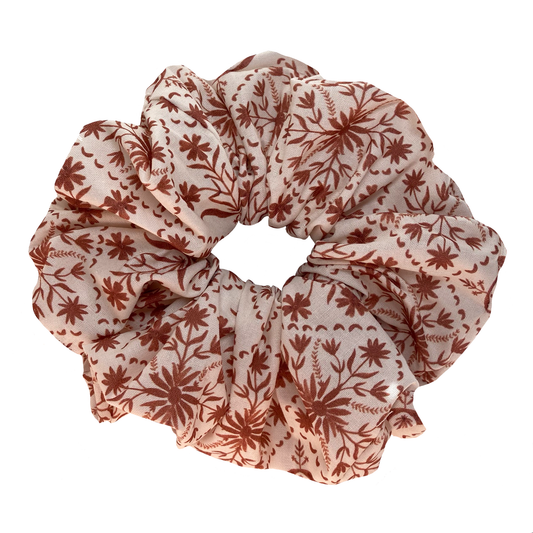 Terracotta Tile Scrunchies