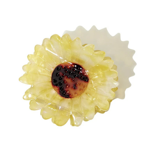 Sunflower Hair Claw Clip