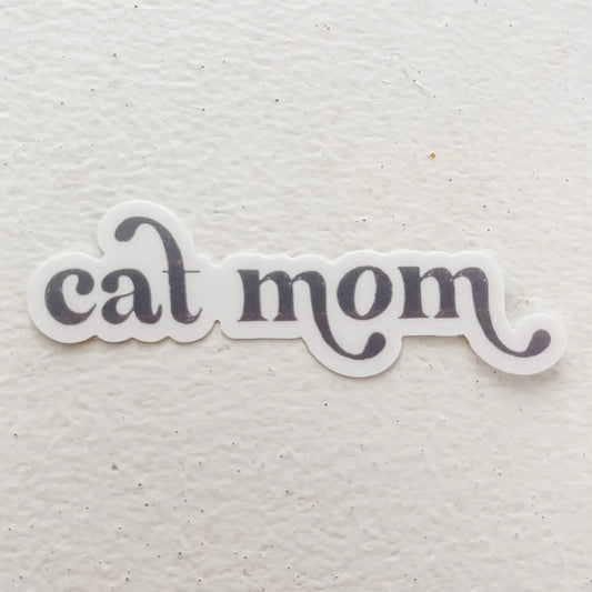 Cat Mom Stickers