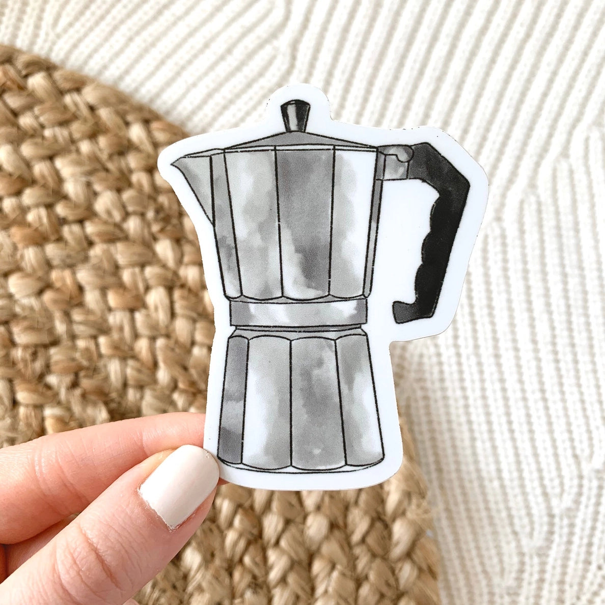 Espresso Pot Sticker