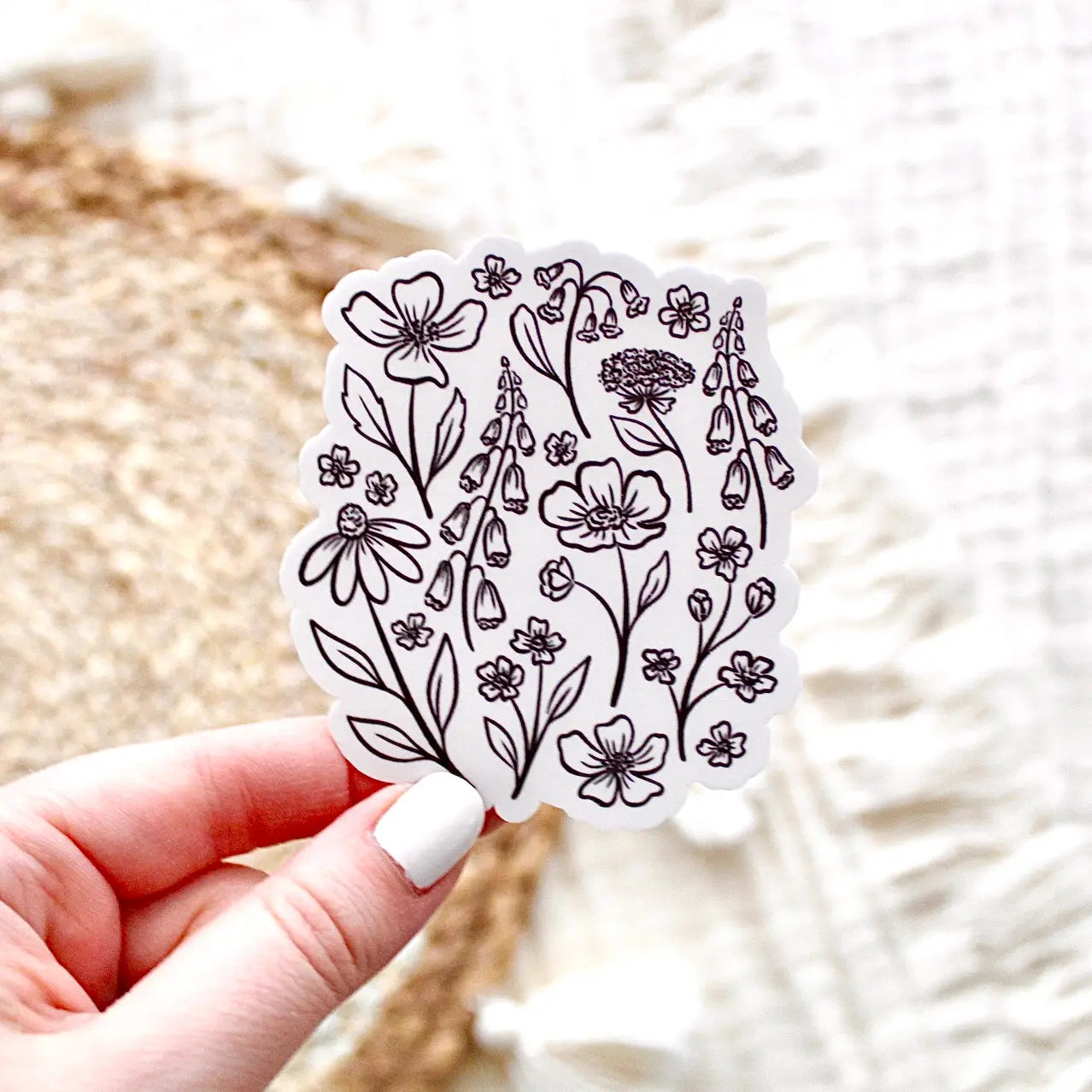 Pressed Florals Sticker